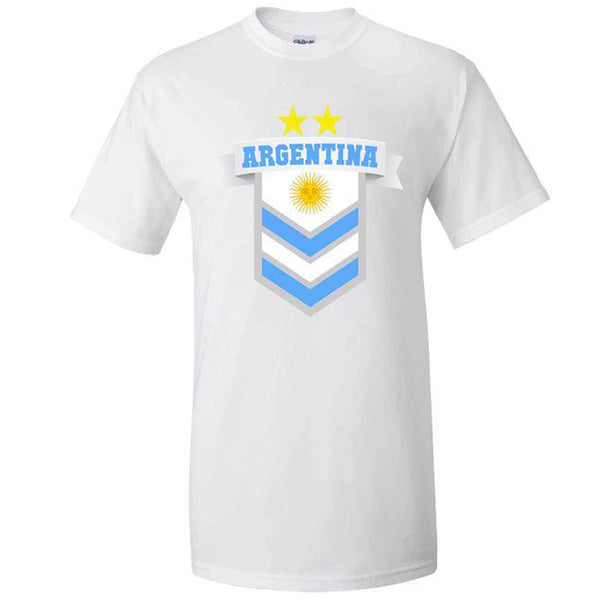 Argentina World Cup 2022 Spirit Tee | Various Designs Shirt 411 Badge Youth Medium Youth