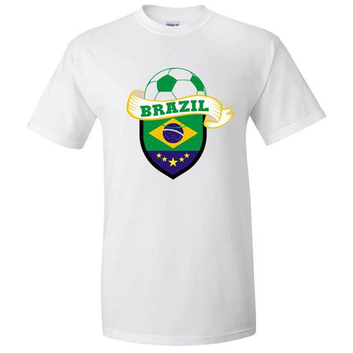 Brazil World Cup 2022 Spirit Tee | Various Designs Shirt 411 Banner Youth Medium Youth