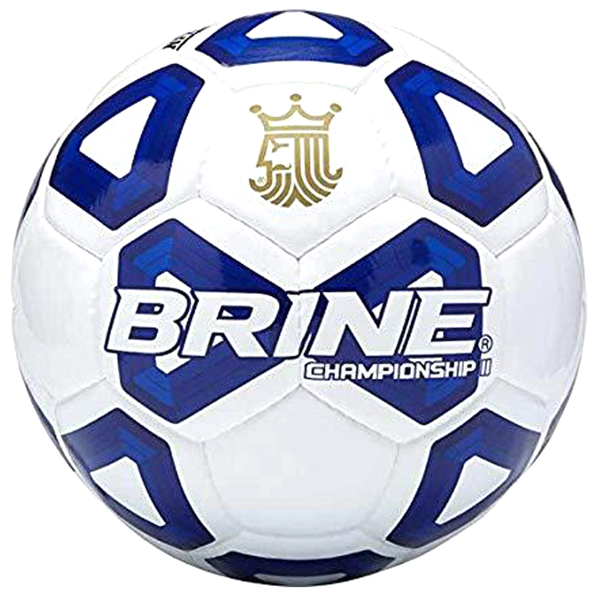 Brine Championship 2.0 Soccer Ball Size 5 - New and Improved Soccer Ball Brine 5 Navy 