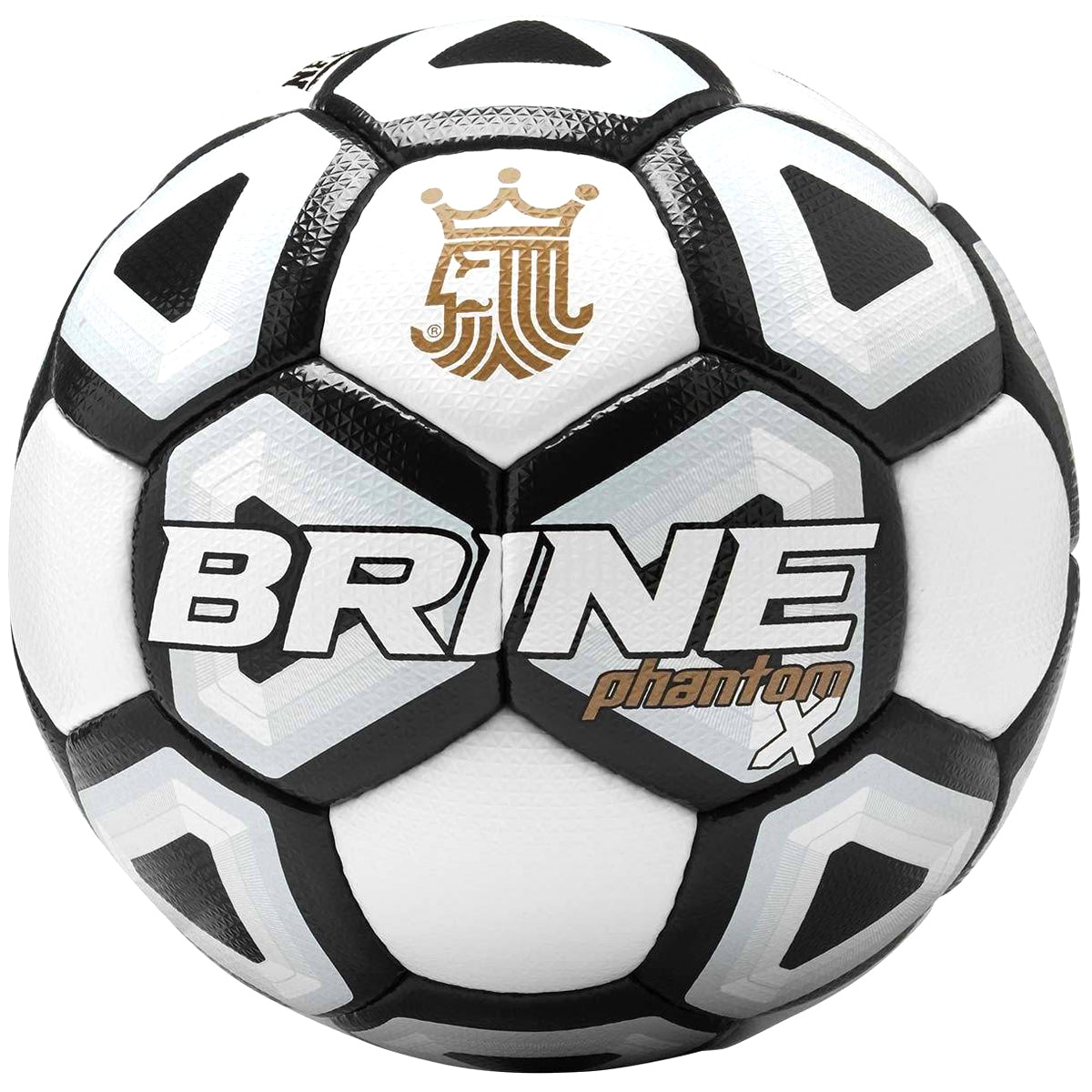 Brine Phantom X Soccer Ball | SBPHTMX7 Soccer Ball Brine 5 White/Black 