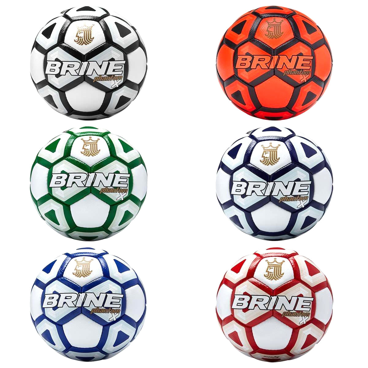 Brine Phantom X Soccer Ball | SBPHTMX7 Soccer Ball Brine 