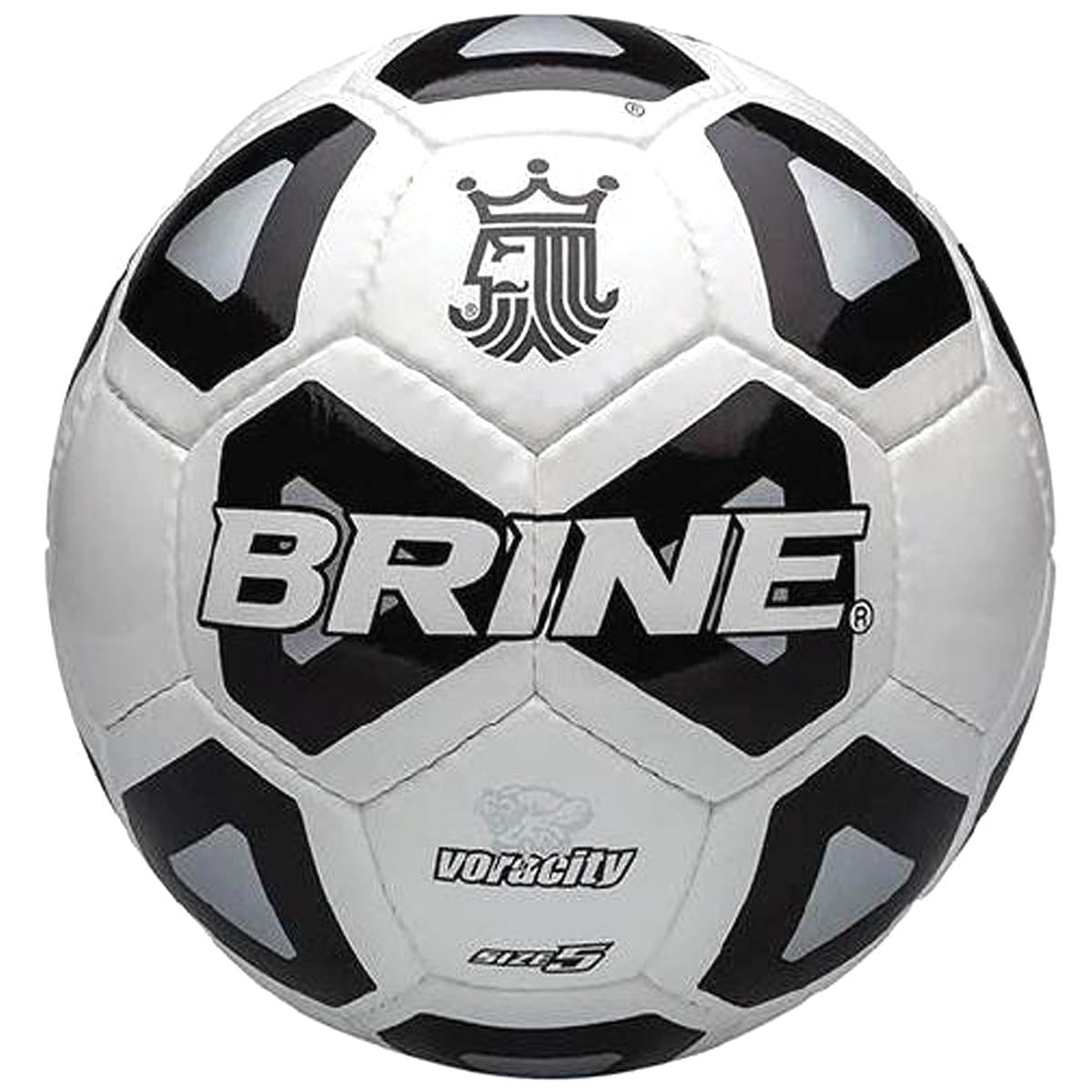 Brine Voracity Soccer Ball Soccer Ball Brine 5 Black 