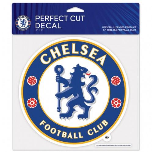 Chelsea FC Perfect Cut Color Decal 8&quot; x 8&quot; Accessories WinCraft 