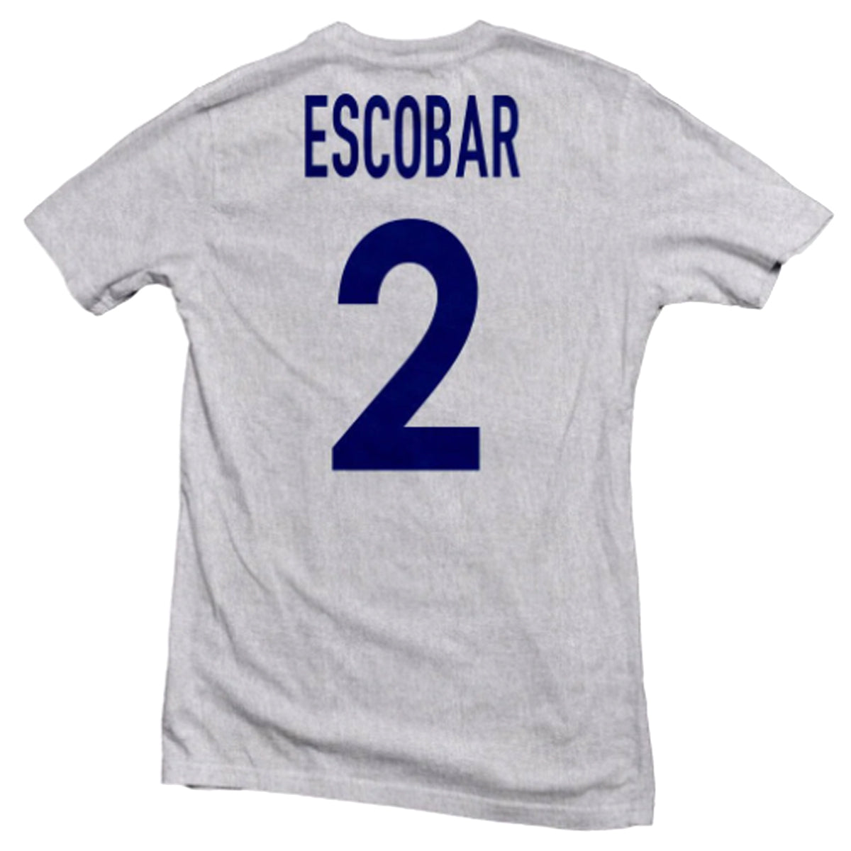 Colombia Los Cafeteros Legend Tee: Escobar T-Shirt 411 Ash Grey Youth Medium 