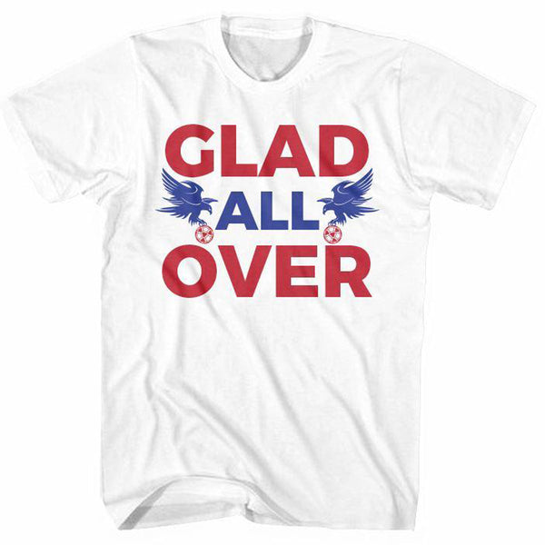 Crystal Palace &#39;Glad All Over&#39; T-shirt T-Shirt 411 White Youth Medium 