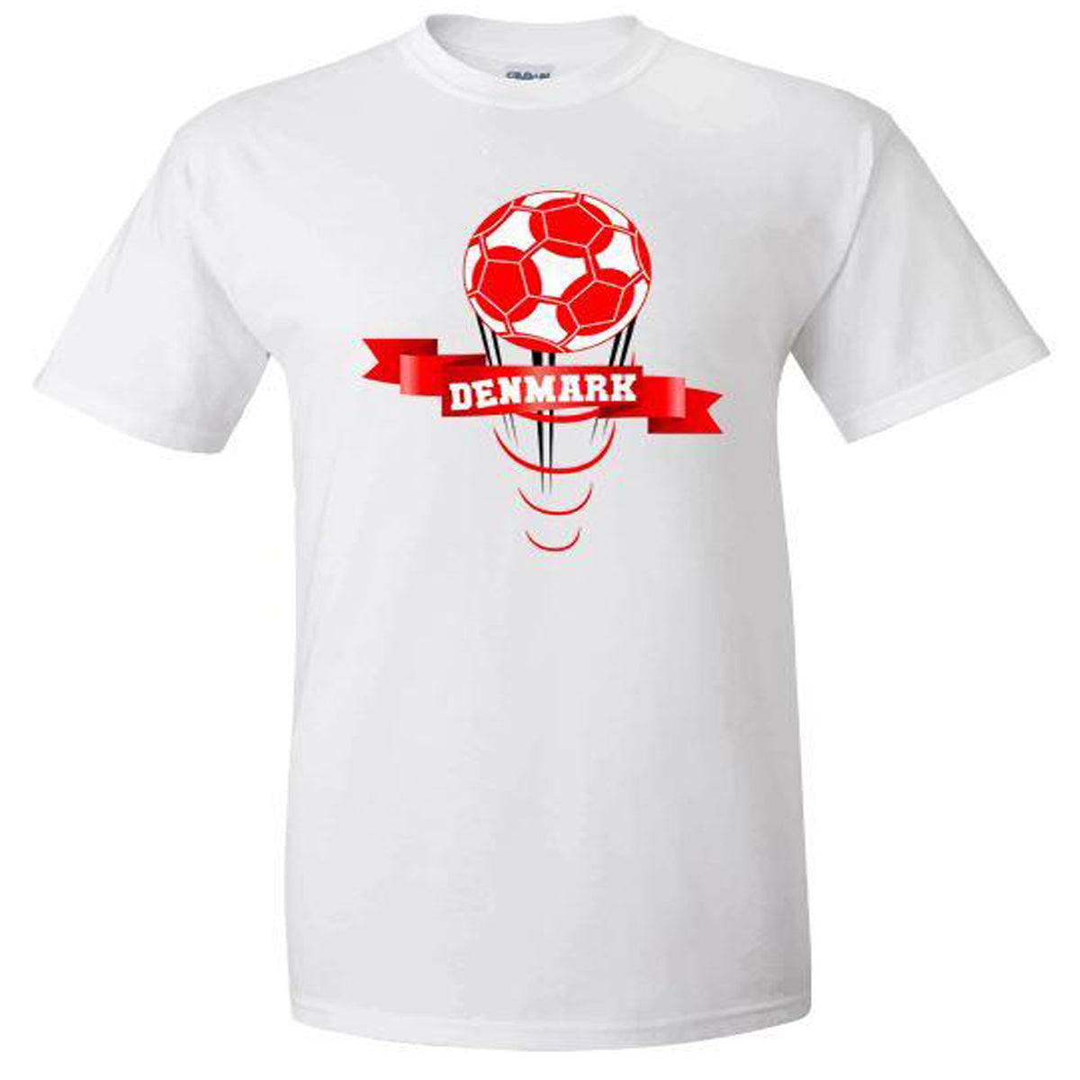 Denmark World Cup 2022 Spirit Tee | Various Designs Shirt 411 Ball Youth Medium Youth