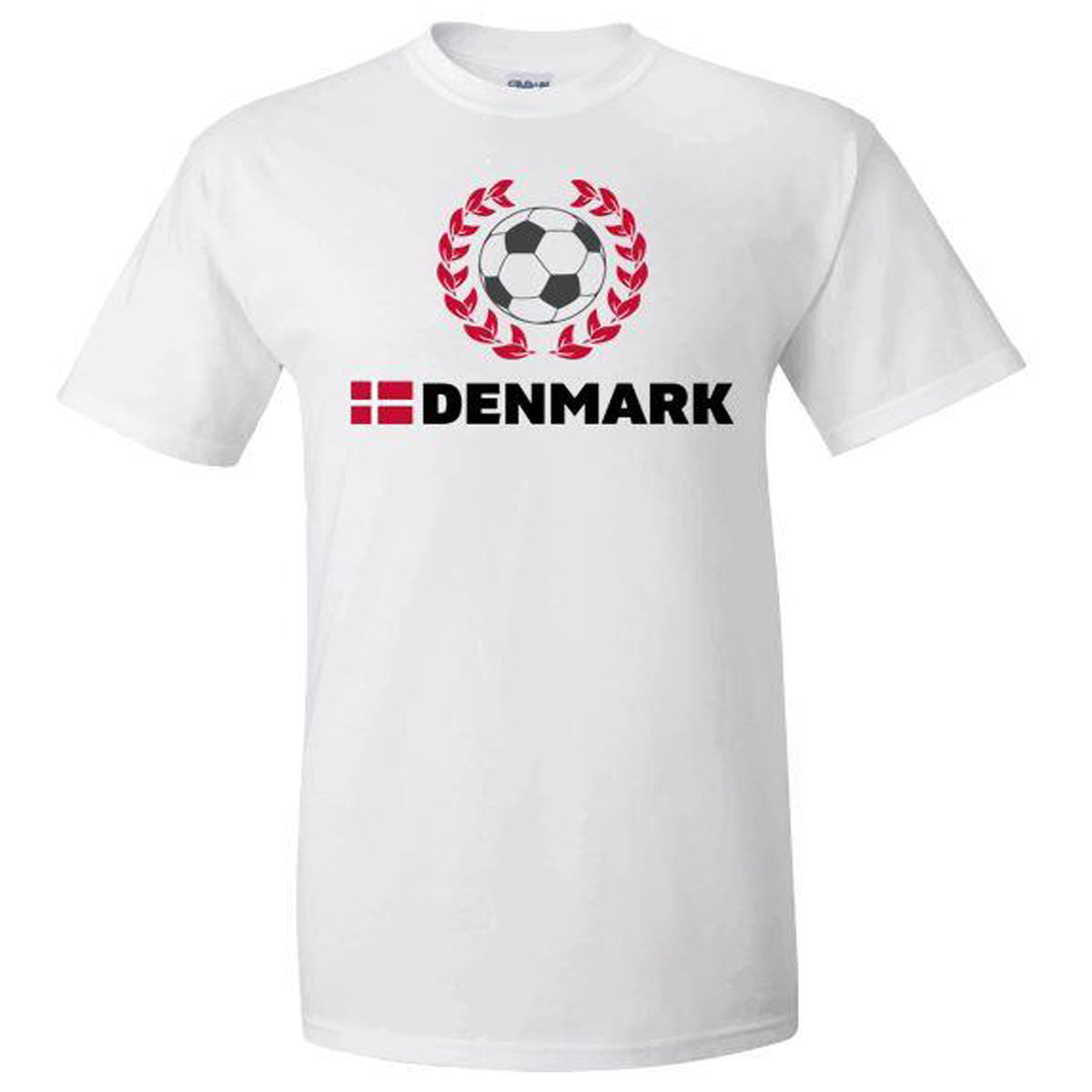 Denmark World Cup 2022 Spirit Tee | Various Designs Shirt 411 Leaves Youth Medium Youth