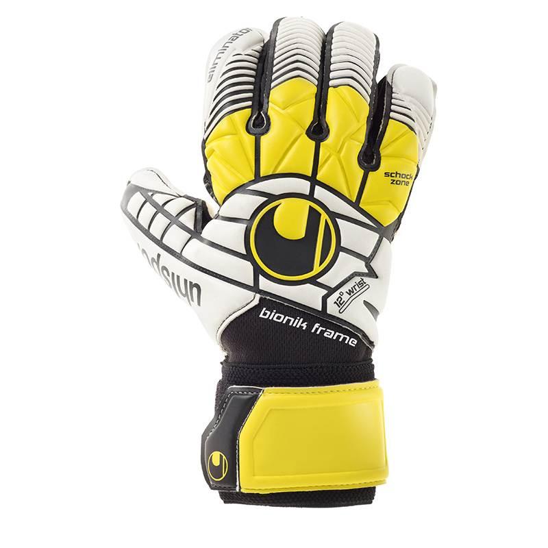 Eliminator Supersoft Bionik Goalkeeper Gear Uhlsport 7 Black/Yellow/White 