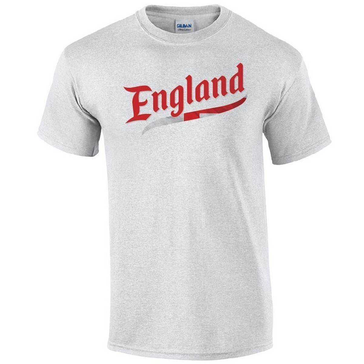 England Script World Cup 2022 Printed Tee T-shirts 411 Youth Medium Ash Youth