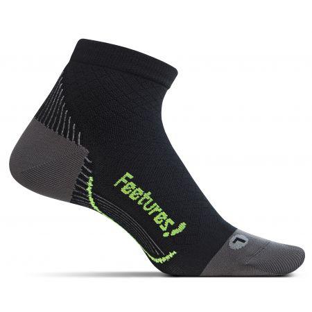 Feetures! PF Relief Ultra Light Quarter Socks Socks Feetures Medium Black 