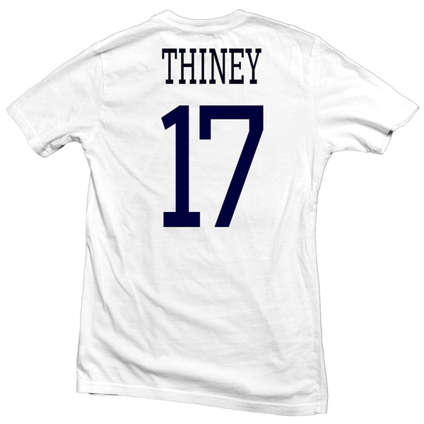 France International Hero Tee 2019: Gaetane Thiney T-shirts 411 Youth Medium White Youth