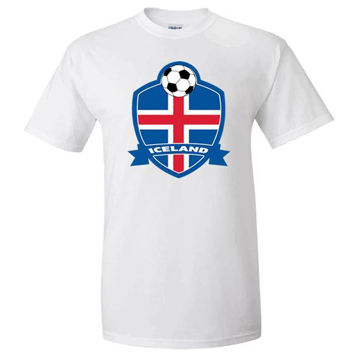 Iceland World Cup 2022 Spirit Tee | Various Designs Shirt 411 Badge Youth Medium Youth