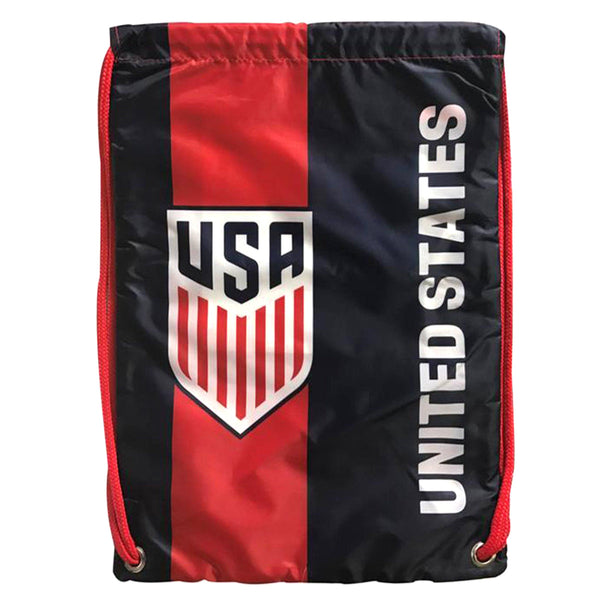 Icon Sport Group USSF USA Authentic Official Drawstring Bag | USA13CS Bags Icon Sports Group 5 Red / Navy 