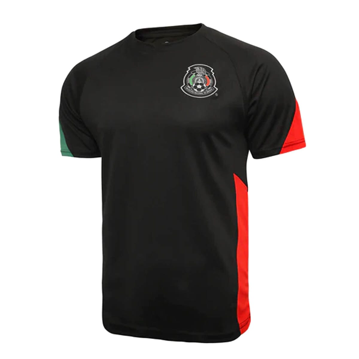 Icon Sport Mexico National Soccer Team Adult Striker Game Day Shirt | FMF72PF-K Apparel Icon Sports Group Adult Small Black 