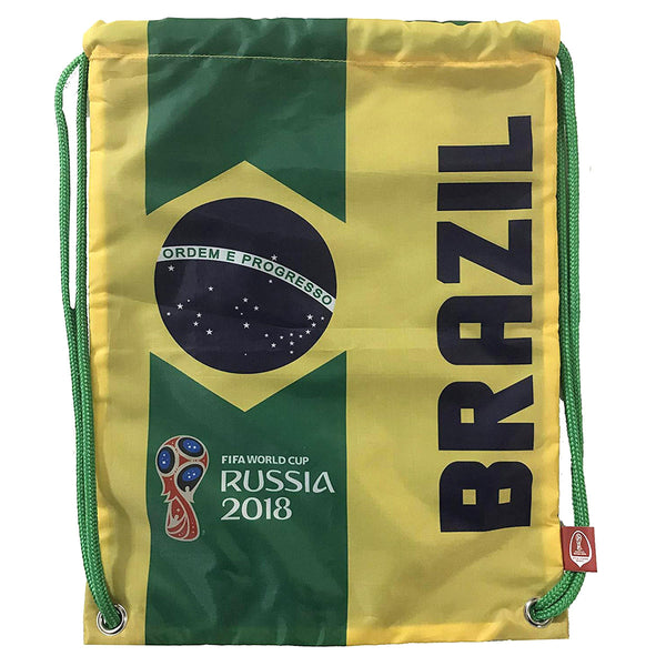Icon Sports 2018 FIFA World Cup Official Drawstring Bag-Brazil/Argentina FIF13CS Bags Icon Sports Yellow 