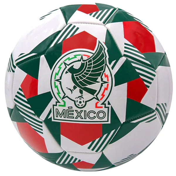 Icon Sports Official Licensed Mexico National Team Soccer Ball Prism Soccer Ball Icon Sports Group 5 White 