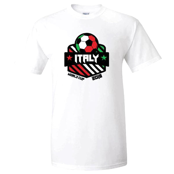 Italy World Cup 2022 Spirit Tee | Various Designs Shirt 411 Ball Youth Medium Youth