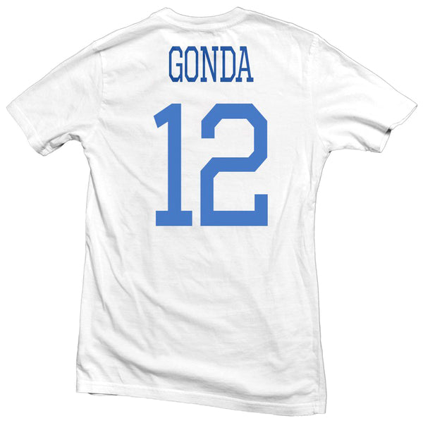 Japan International Hero Tee 2019: Shuichi Gonda T-shirts 411 Youth Medium White 