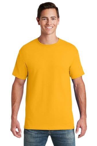 JERZEES® - Dri-Power® 50/50 Cotton/Poly T-Shirt Shirt Goal Kick Soccer 3X-Large Gold 