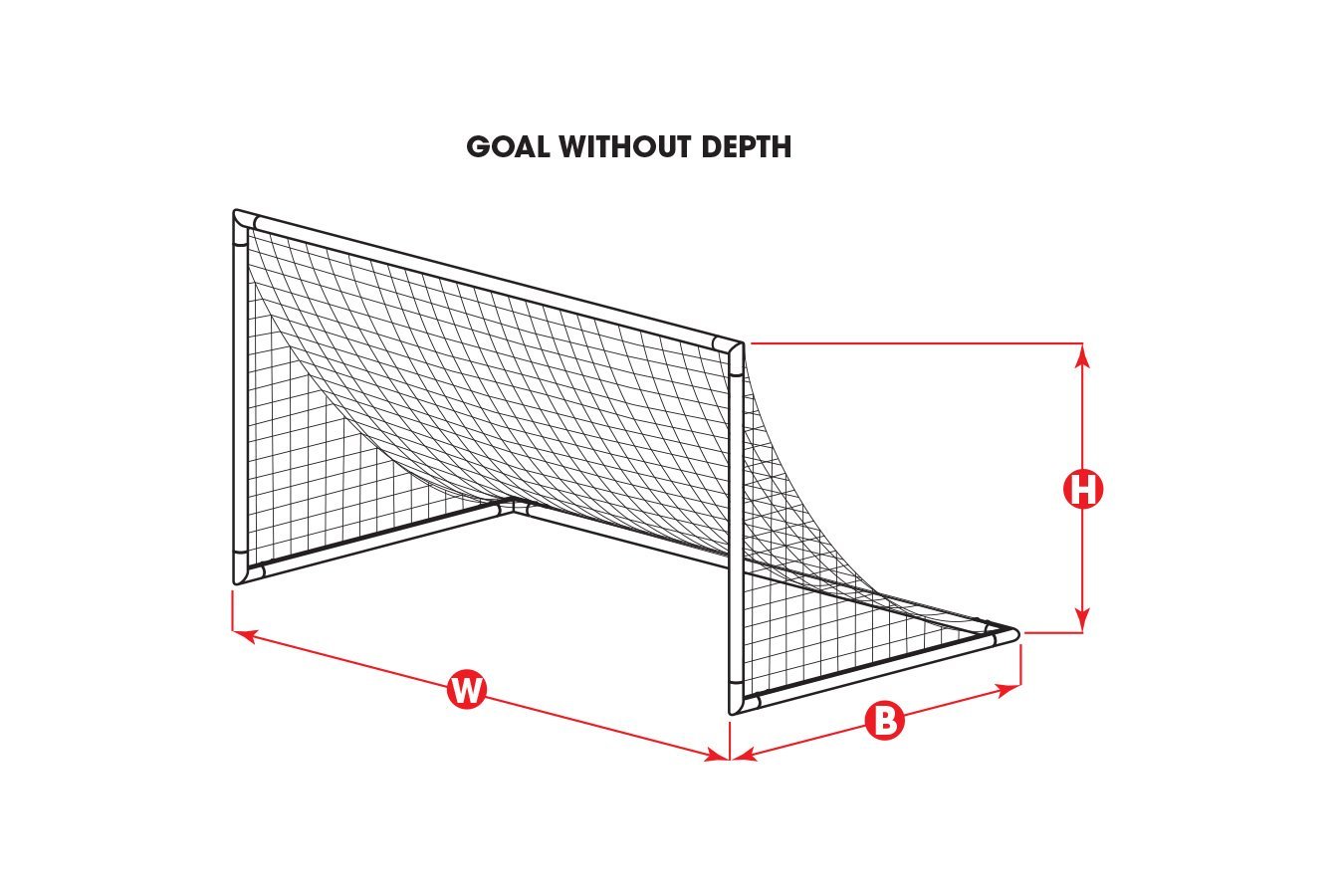 Kwikgoal 2mm Solid Braid Knotless Net | 3B7225 Nets Kwikgoal 