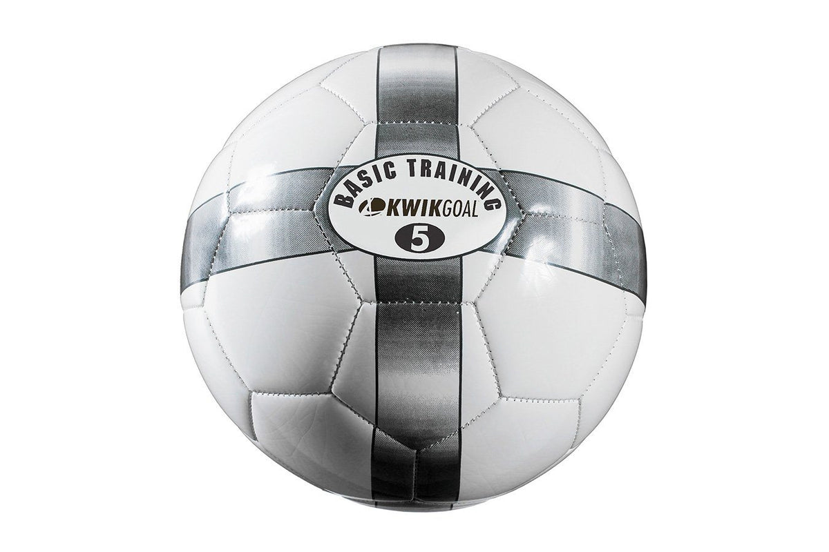 Kwikgoal Basic Training Soccer Ball | 1B32 Training equipment Kwikgoal 3 White/Grey 