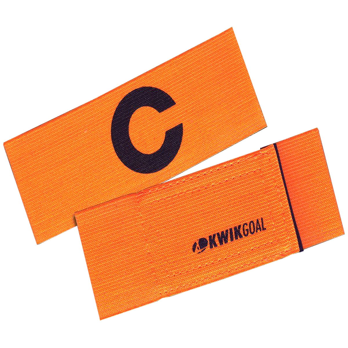 Kwikgoal Captain "C" Arm Bands | 19B12 Training equipment Kwikgoal High-Vis Orange 