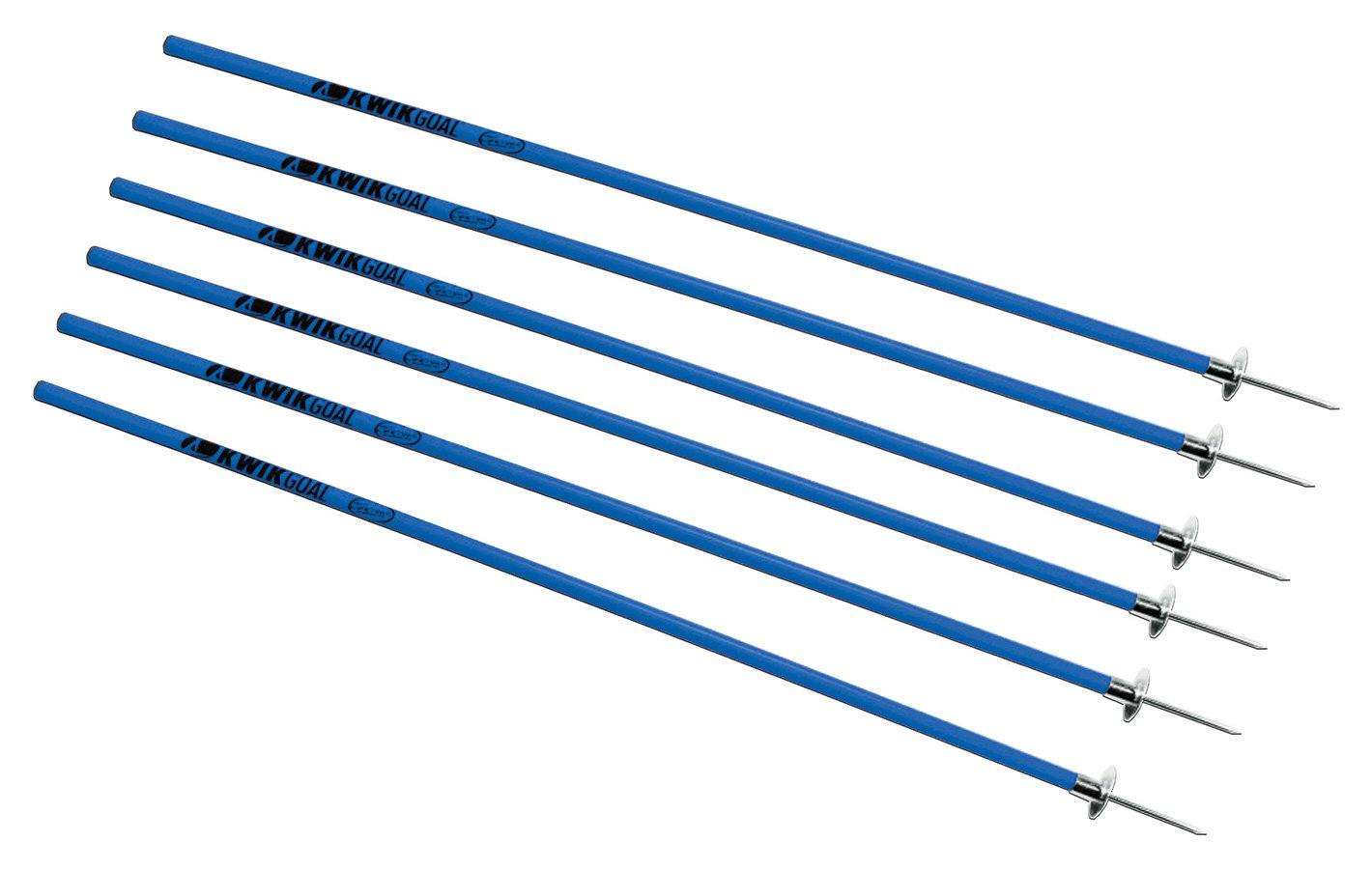 Kwikgoal Coaching Sticks (Set of 6) | 16B10 Training equipment Kwikgoal Blue 