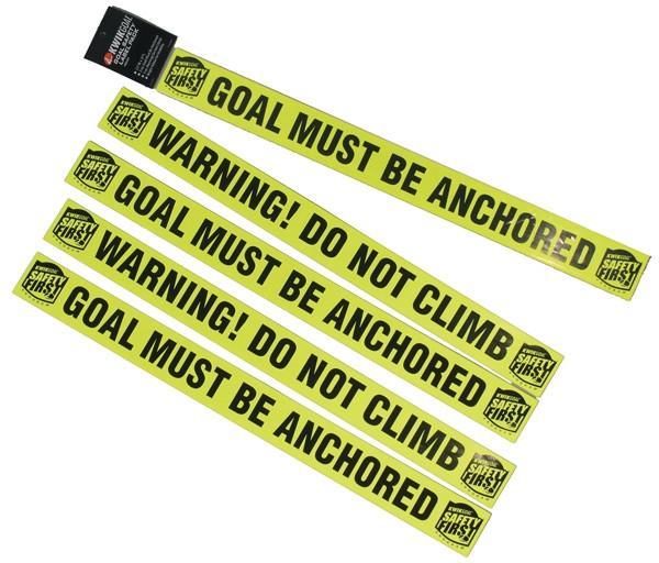 Kwikgoal Goal Safety Label Pack | 10B4201 Goal accessories Kwikgoal Default 