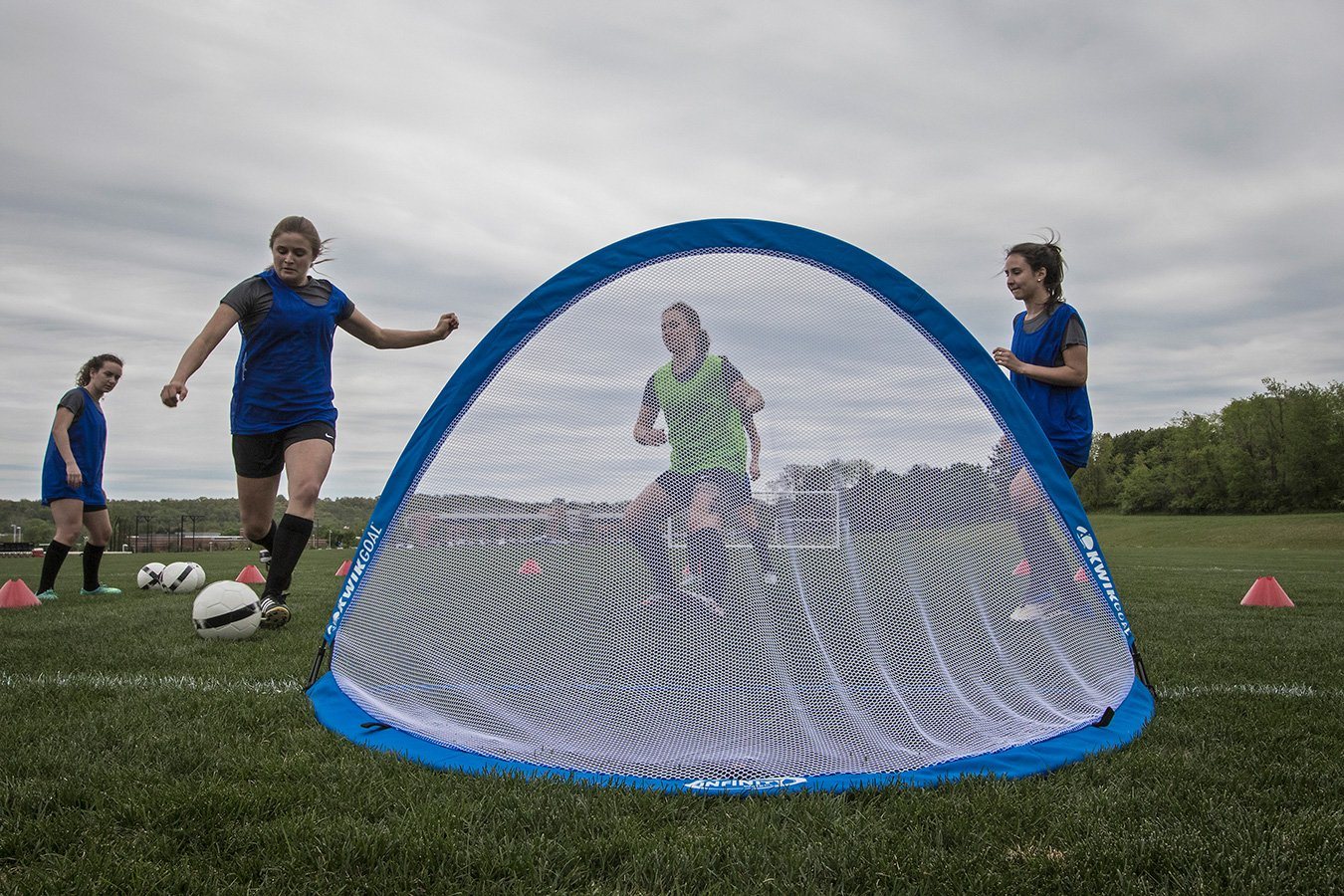 Kwikgoal Infinity Weighted Pop-up Soccer Goal-Large | 2B7206P Goals Kwikgoal 