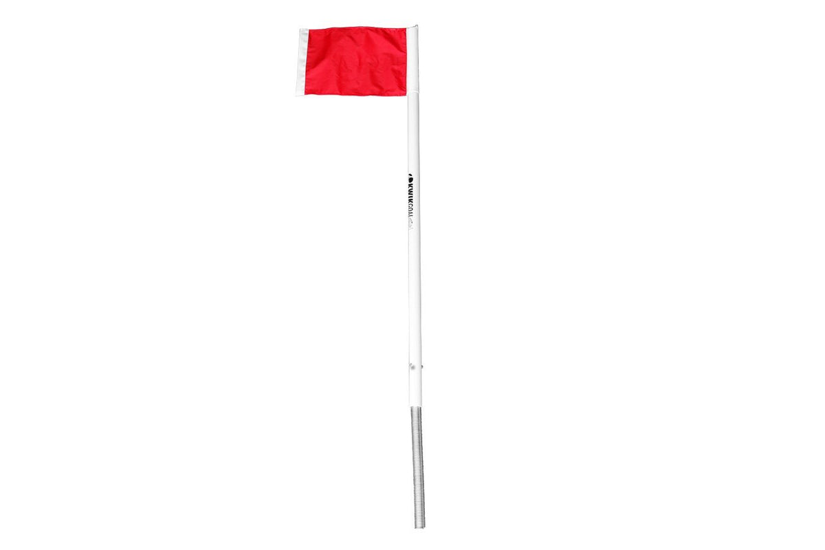 Kwikgoal International Corner Flags | 6B701 Field equipment Kwikgoal Red 