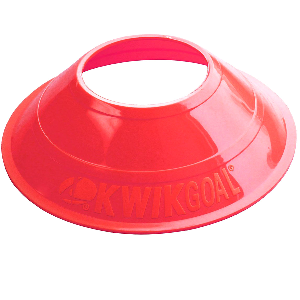 Kwikgoal Mini Disc Cones Soccer Coaching Equipment | 6A14 Field equipment Kwikgoal Red 