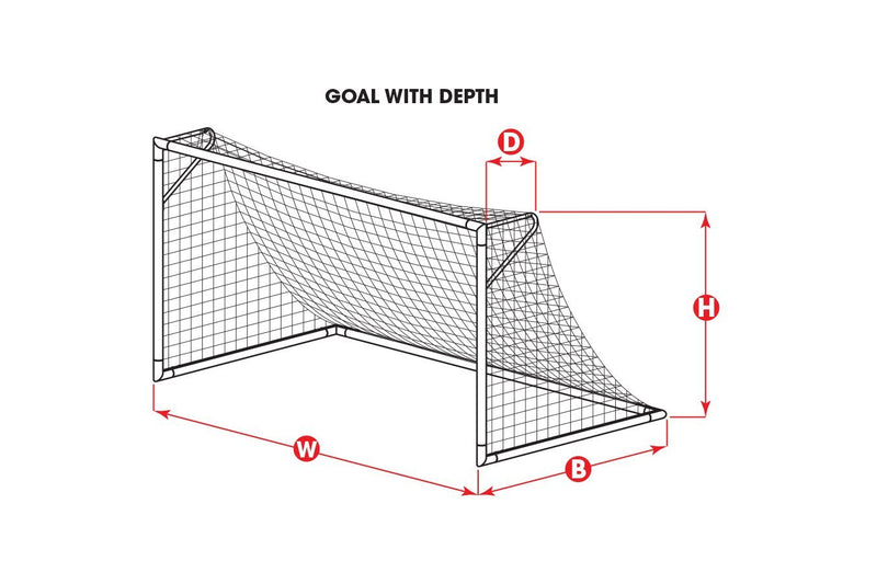 Kwikgoal Official Futsal Goal Net | 3B5001 - Goal Kick Soccer