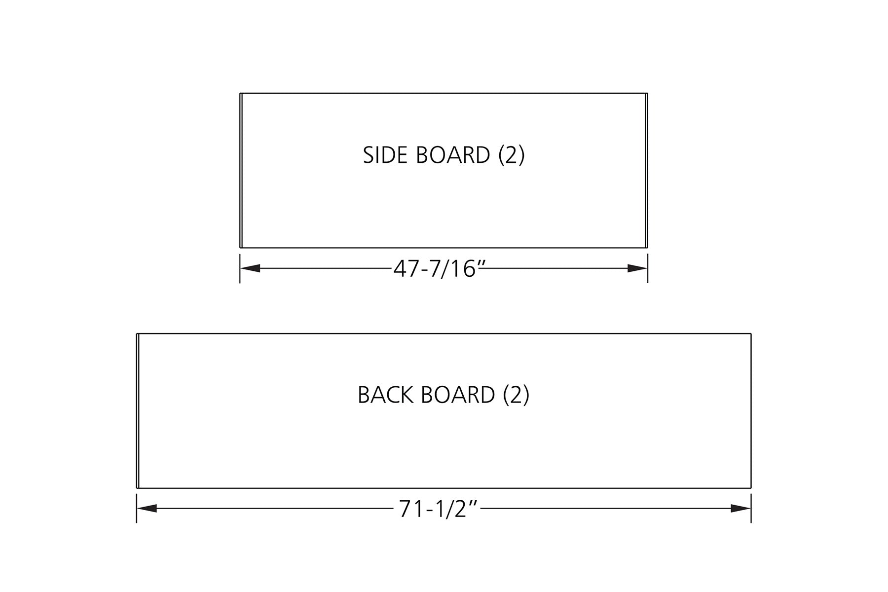 Kwikgoal Poly Board Conversion Kit | 10F 102 Field equipment Kwikgoal 