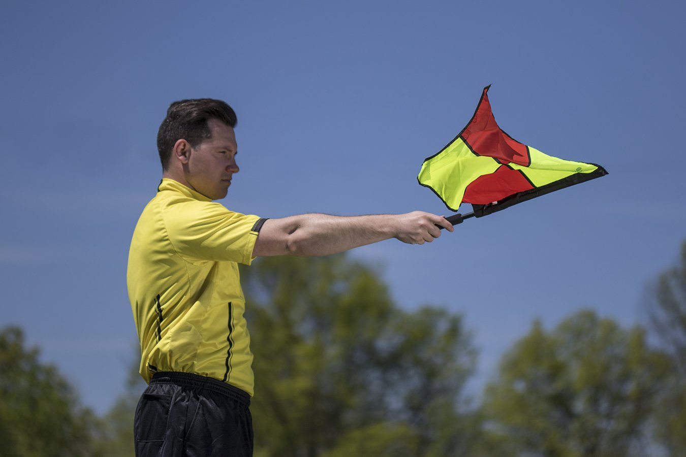 KwikGoal Premier Linesman Flags | 15B1801 Referee kwikgoal 
