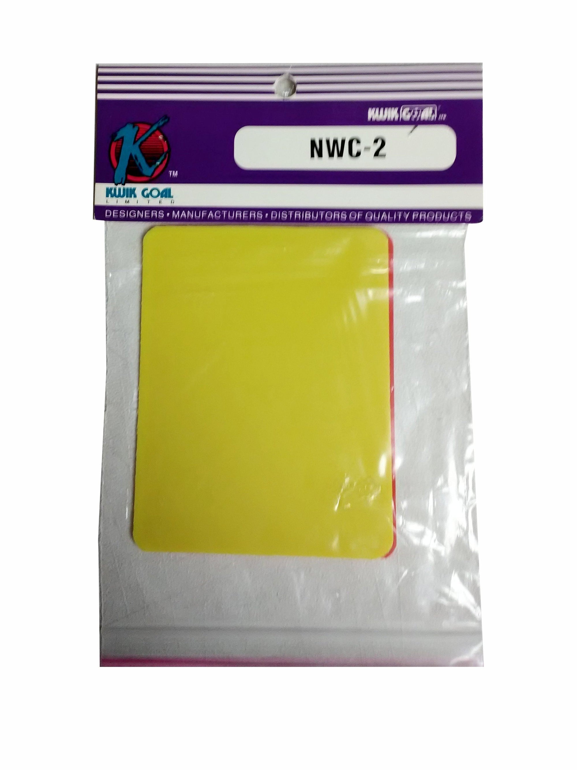 Kwikgoal Red and Yellow Card Set | NWC-2 Accessories kwikgoal 