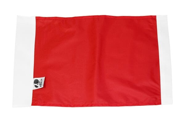Kwikgoal Replacement Flag With 1″ Sleeve Accessories Kwikgoal Red 