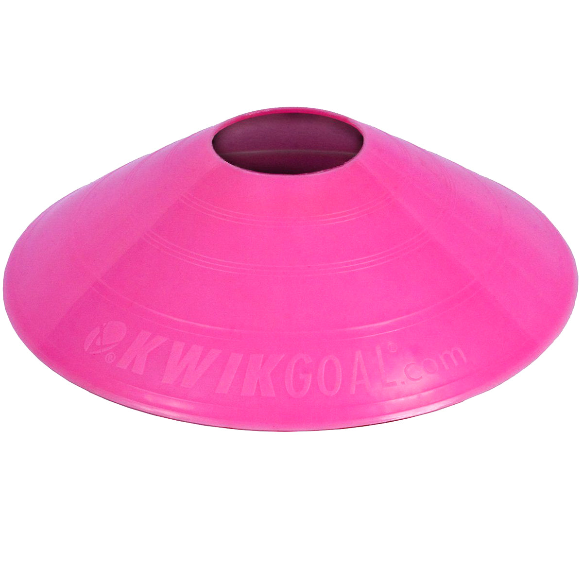 Kwikgoal Small Disc Cones Soccer Coaching Equipment | 6A10 Field equipment Kwikgoal Pink 
