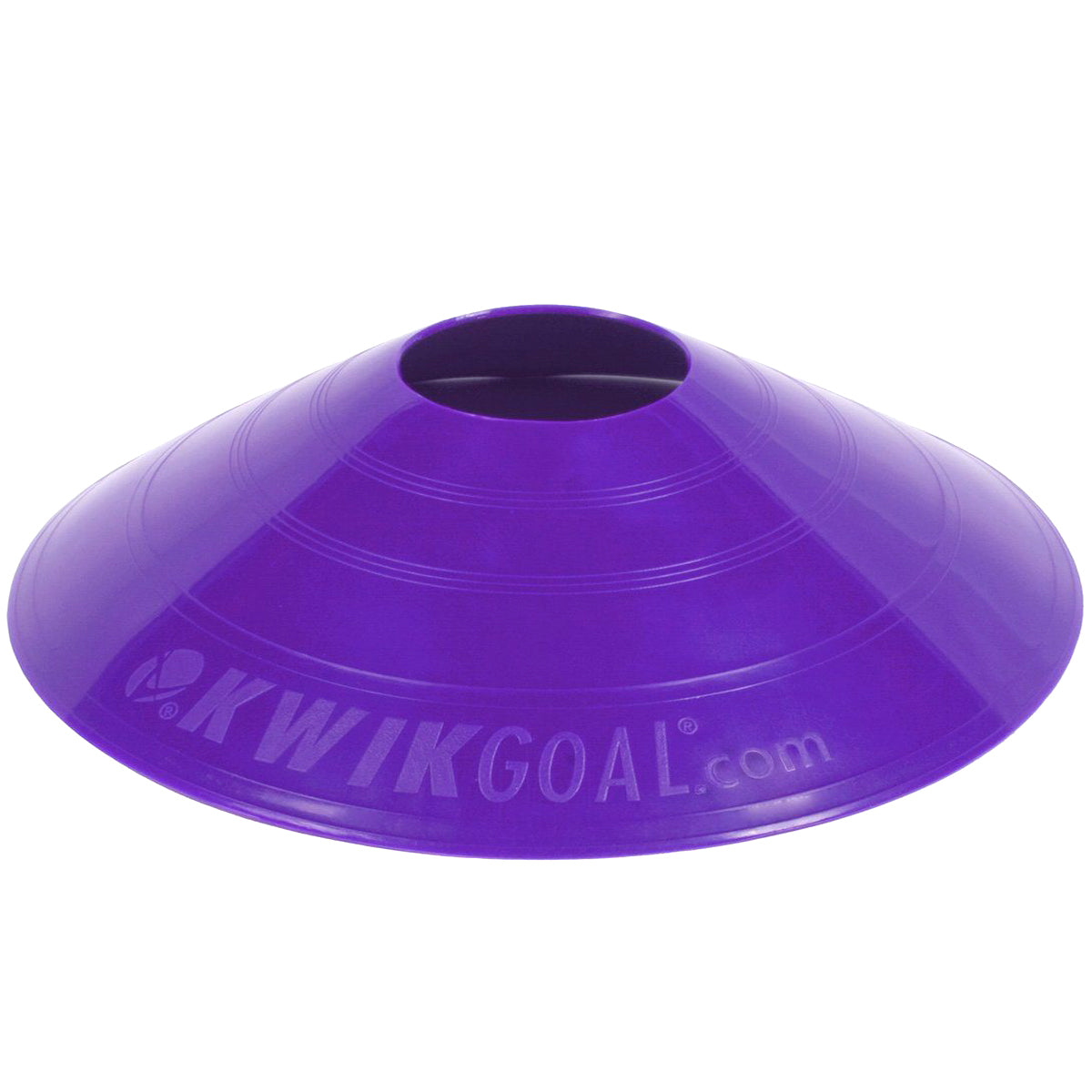 Kwikgoal Small Disc Cones Soccer Coaching Equipment | 6A10 Field equipment Kwikgoal Purple 