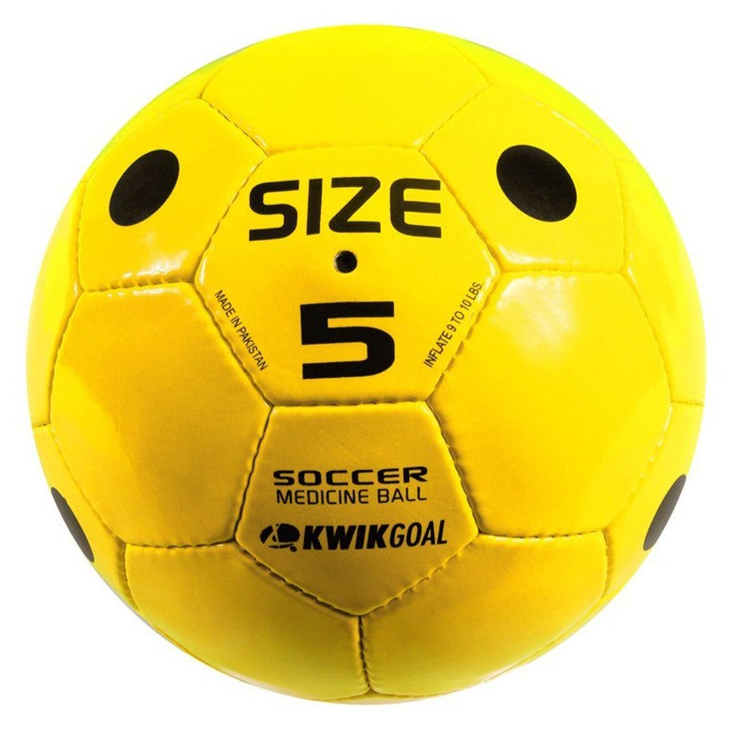Kwikgoal Soccer Medicine Ball | 1B2608 Training equipment, Accessories Kwikgoal Yellow 