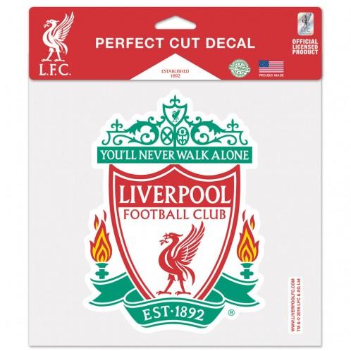 Liverpool Perfect Cut Color Decal Accessories WinCraft 8" x 8" 