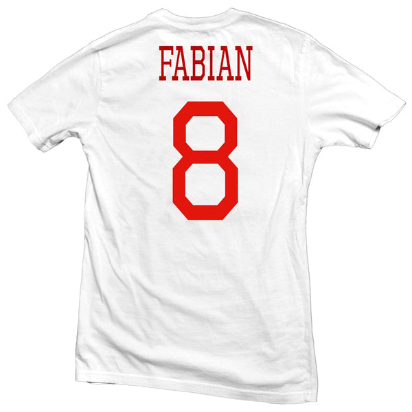 Mexico International Hero Tee 2019: Marco Fabian T-shirts 411 Youth Medium White 