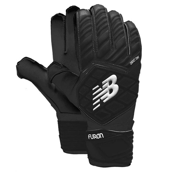 New Balance Unisex Furon Dynamite Replica Gk Gloves Soccer Gloves Goal Kick Soccer 6 Black/Black 