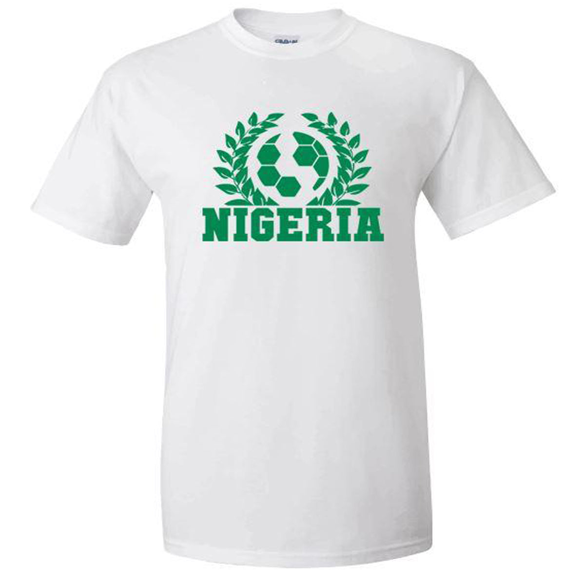 Nigeria World Cup 2022 Spirit Tee | Various Designs Shirt 411 Ball Youth Medium Youth