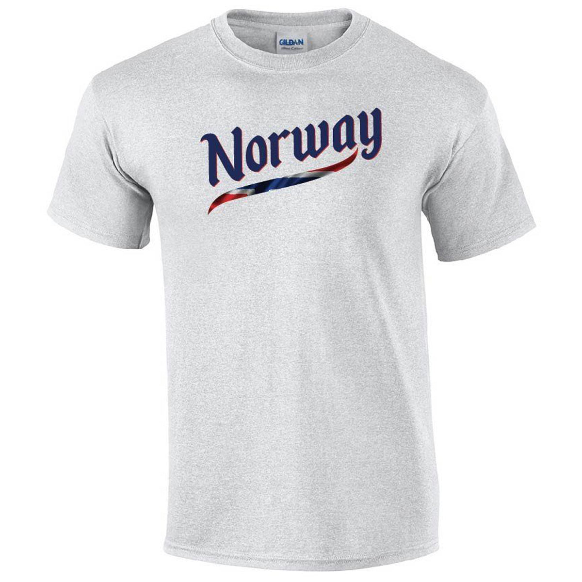 Norway Script World Cup 2019 Printed Tee T-shirts 411 Youth Medium Ash Youth