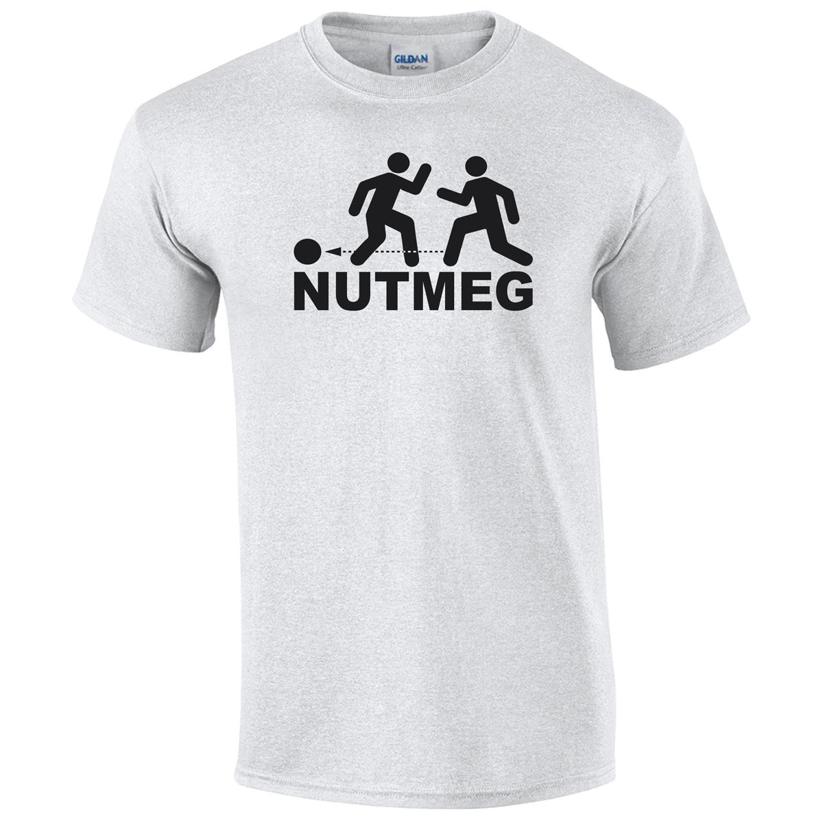 Nutmeg Soccer T-Shirt T-shirts 411 Youth Medium Ash Youth