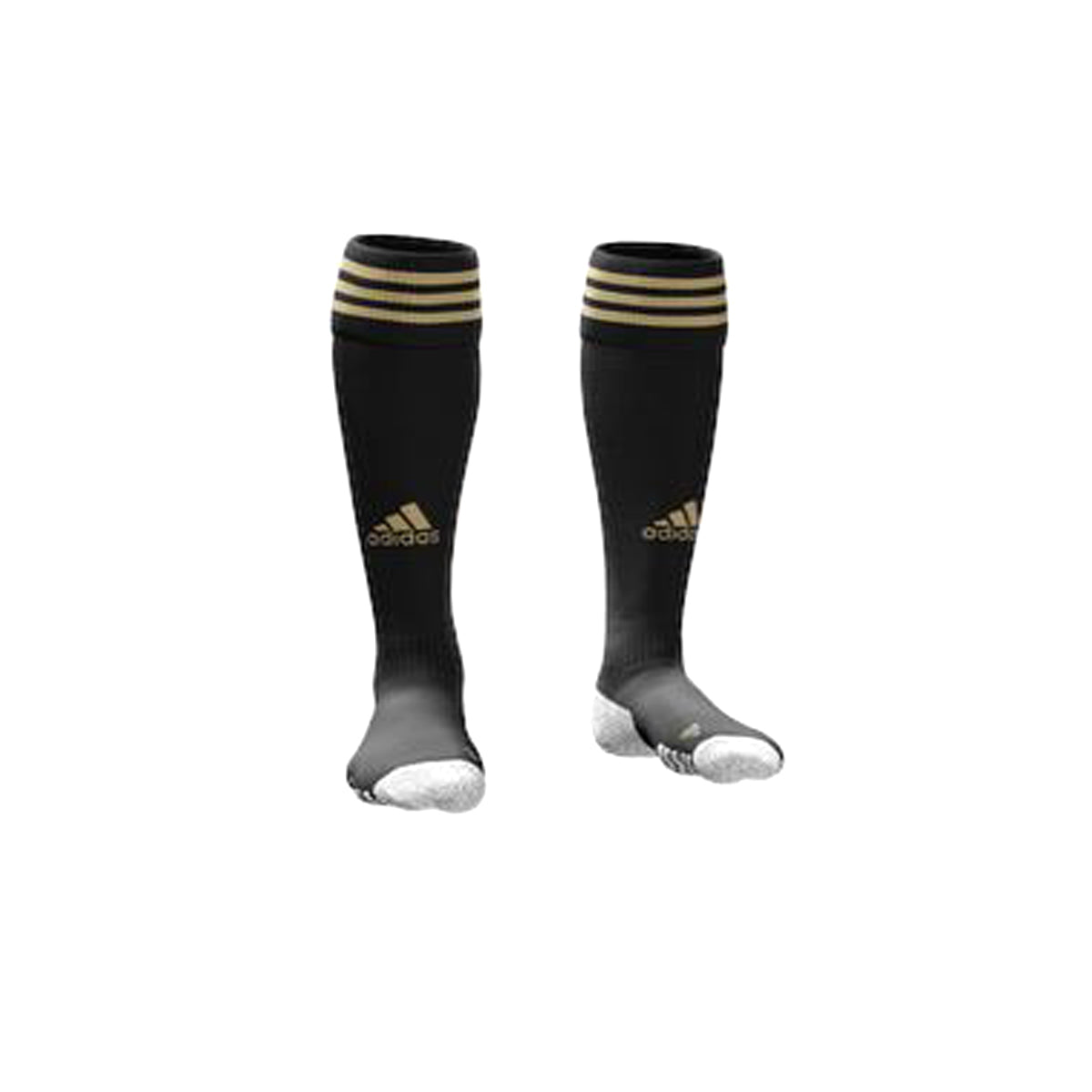 Pearl City Soccer Club Socks | Black and White Soccer Socks Adidas Size 1 (3-4.5 shoes) Black 