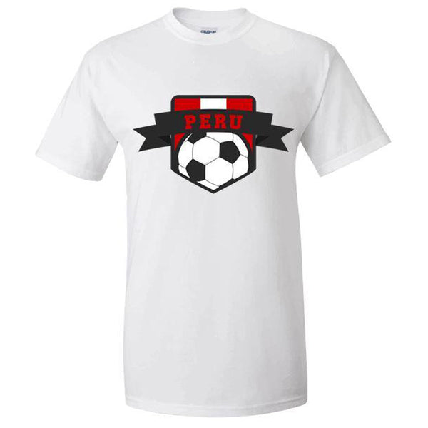 Peru World Cup 2022 Spirit Tee | Various Designs Shirt 411 Ball Youth Medium Youth