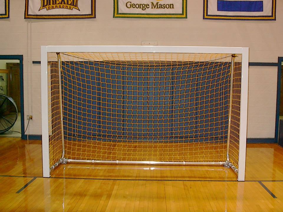 Pevo Futsal Goal Series (Indoor) Goals Goal Kick Soccer Official - FUTSAL 2" X 4" Rectangular White 