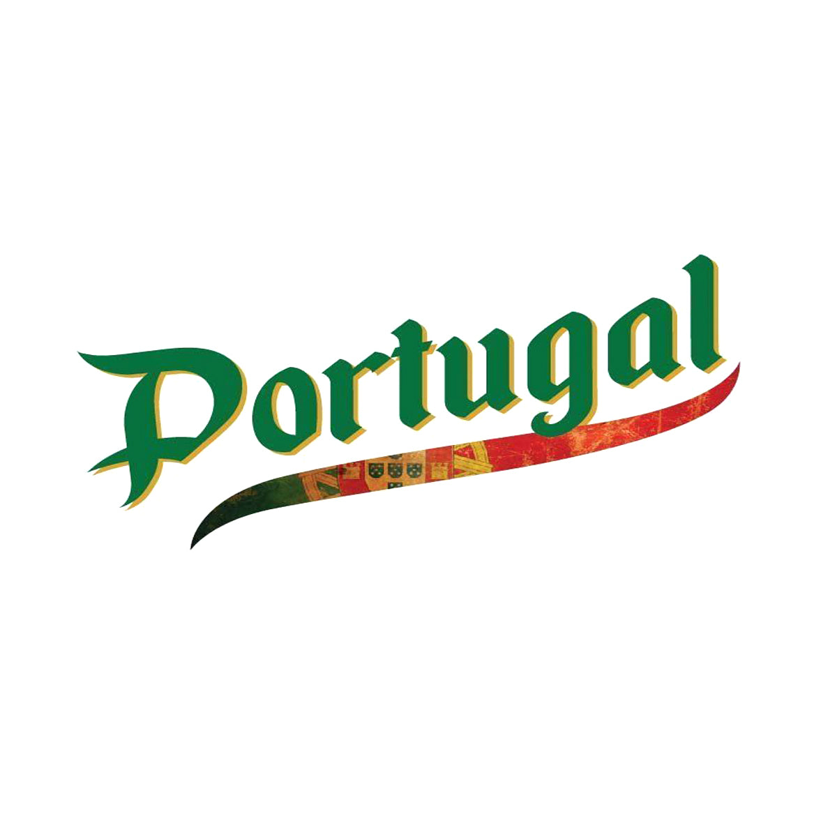 Portugal Script World Cup 2022 Printed Tee T-shirts 411 