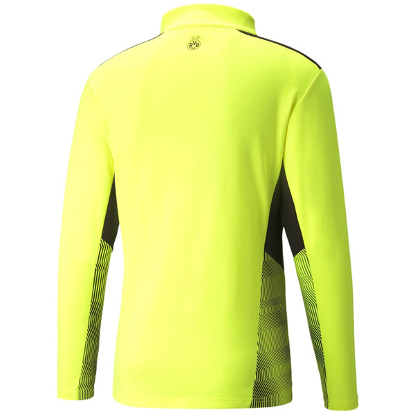 Puma Men's BVB 1/4-Zip Top - Yellow/Black - Goal Kick Soccer